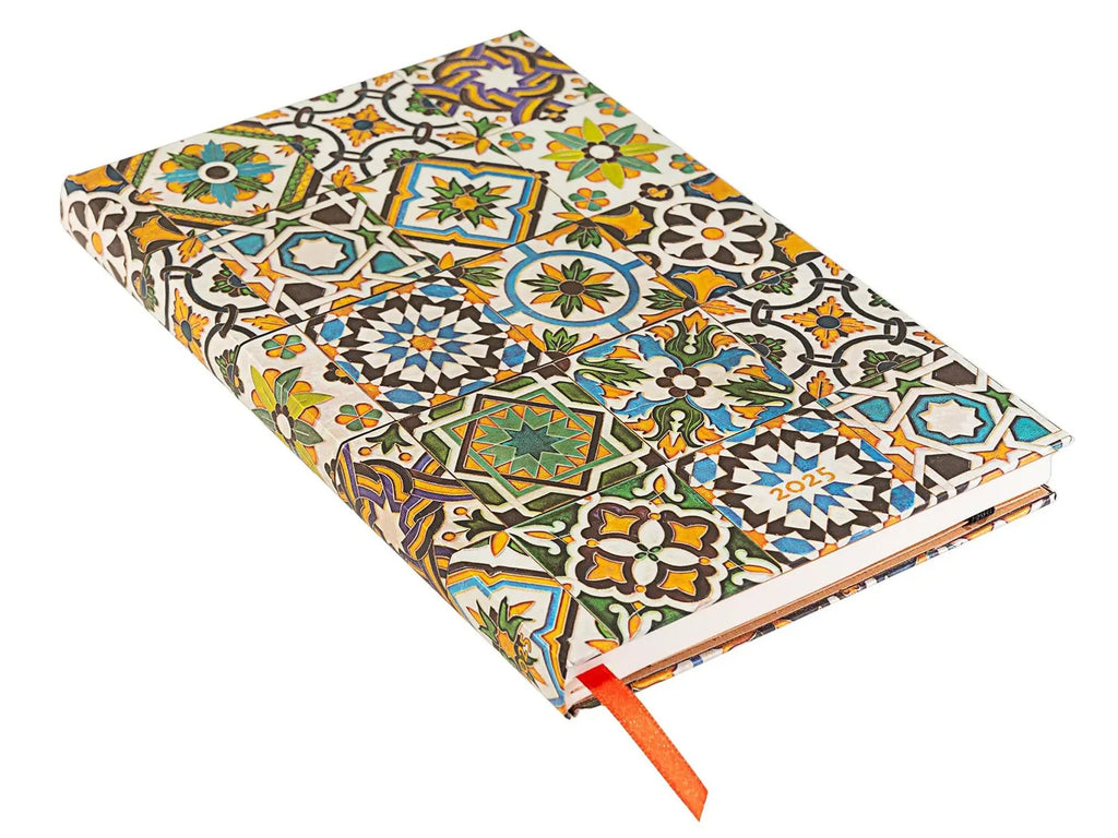 Paperblanks 2025 Weekly Planner MAXI | Porto Portugese Tiles