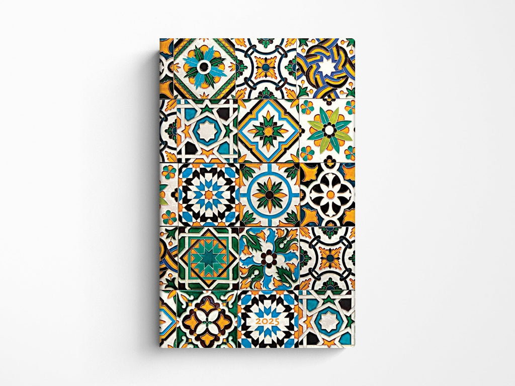 Paperblanks 2025 Weekly Planner MAXI | Porto Portugese Tiles