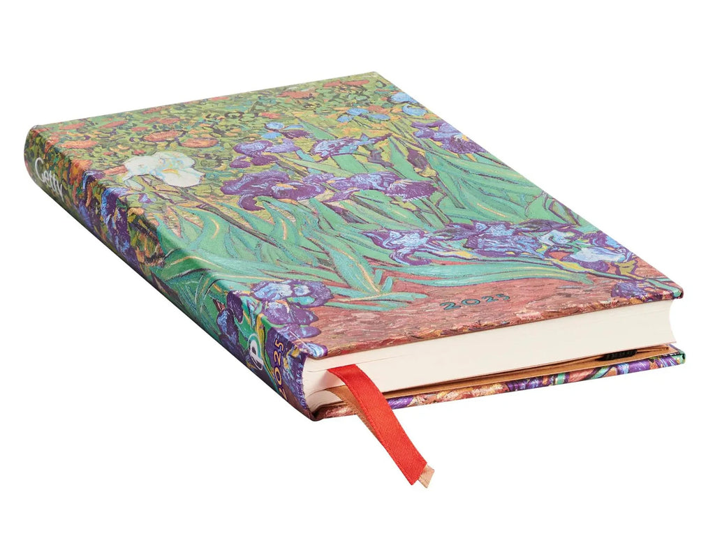 Paperblanks 2025 Weekly Planner MAXI | Van Gogh Irises