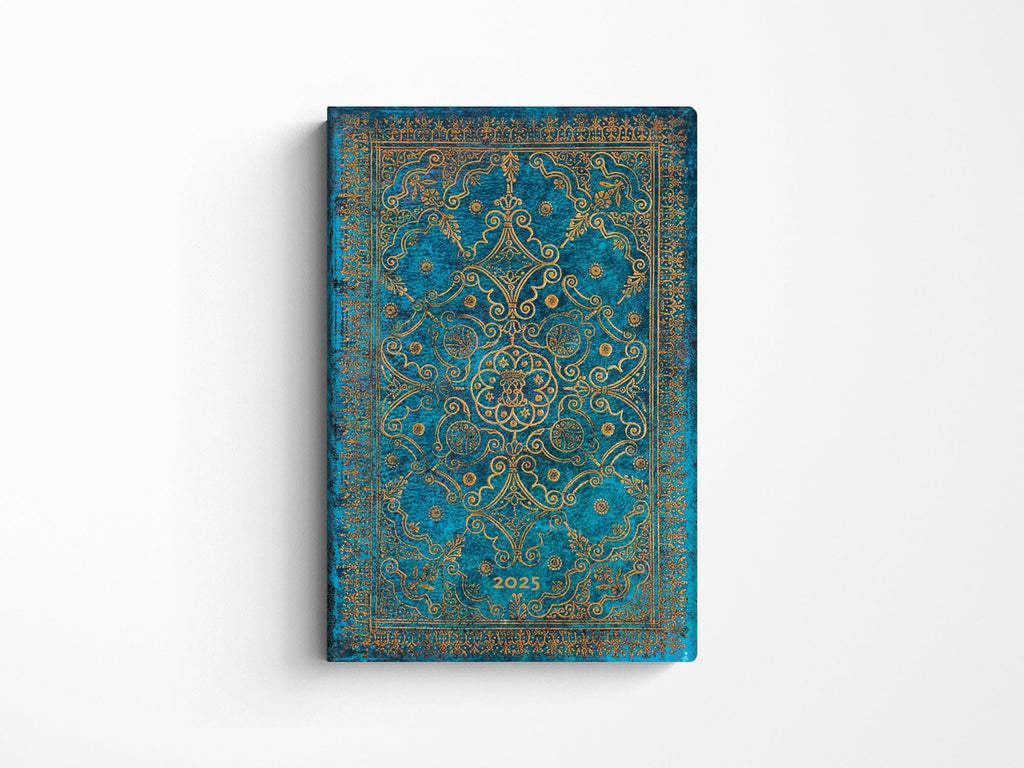 Paperblanks 2025 Weekly Planner MINI | Azure Equinoxe