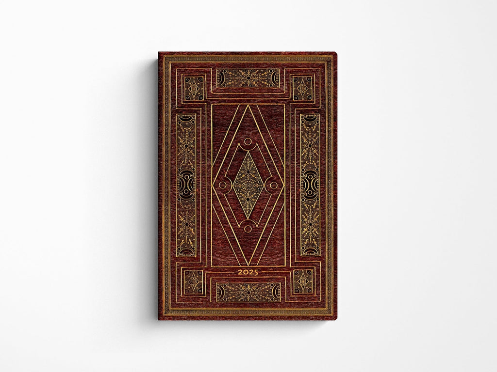 Paperblanks 2025 Weekly Planner MINI | First Folio Shakespeare's Library