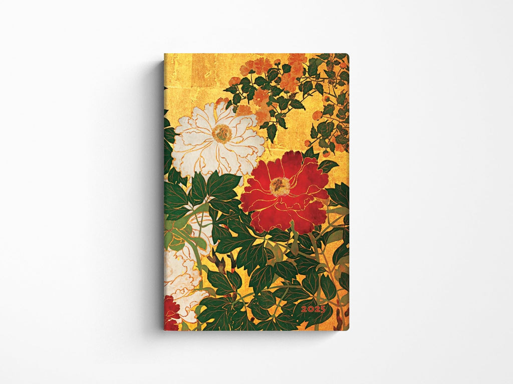 Paperblanks 2025 Weekly Planner MINI | Natsu Rinpa Florals