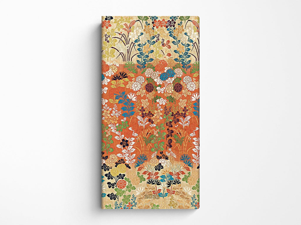 Paperblanks 2025 Weekly Planner SLIM | Kara-Ori Japanese Kimono