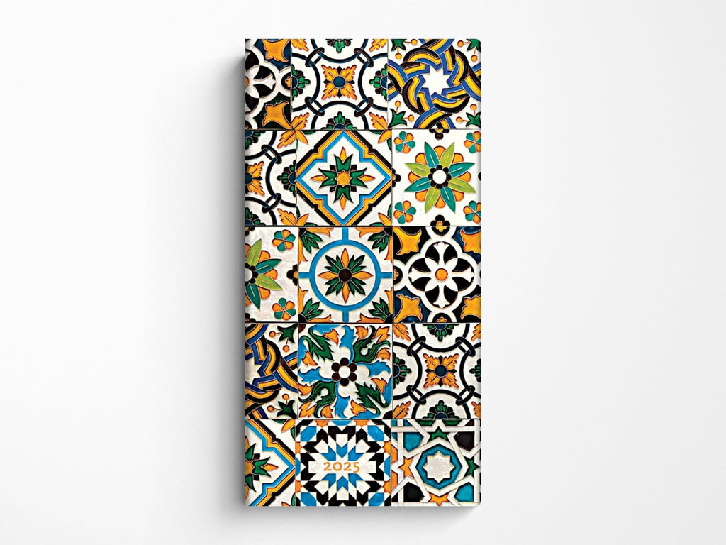 Paperblanks 2025 Weekly Planner SLIM | Porto Portugese Tiles