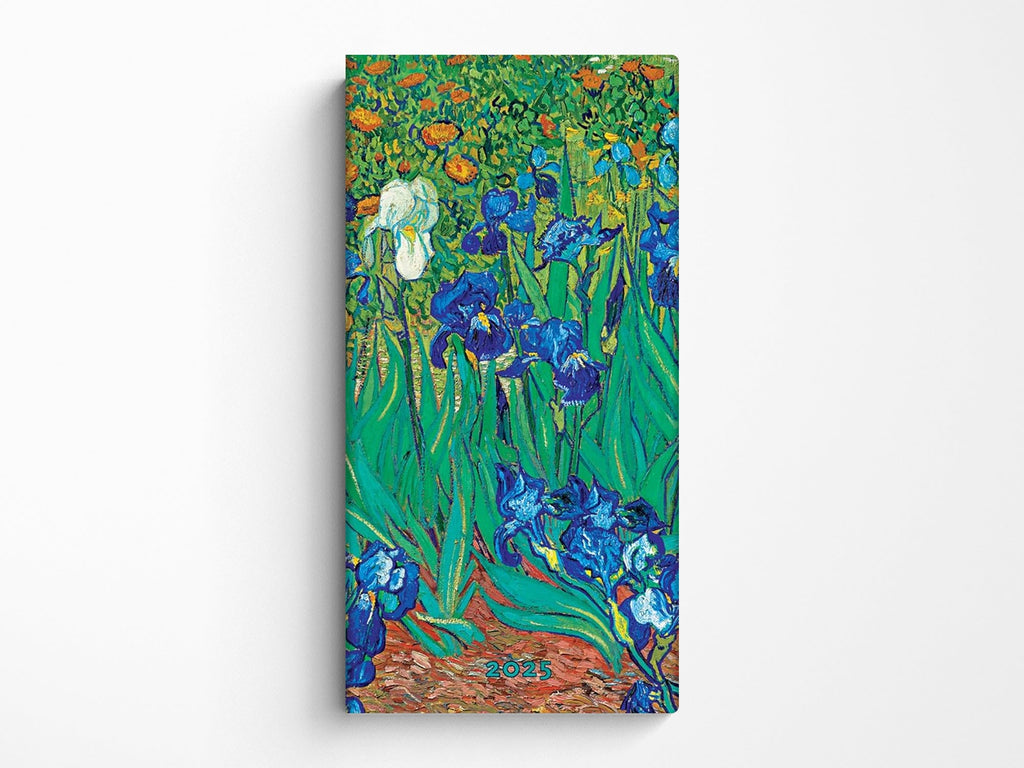 Paperblanks 2025 Weekly Planner SLIM | Van Gogh Irises