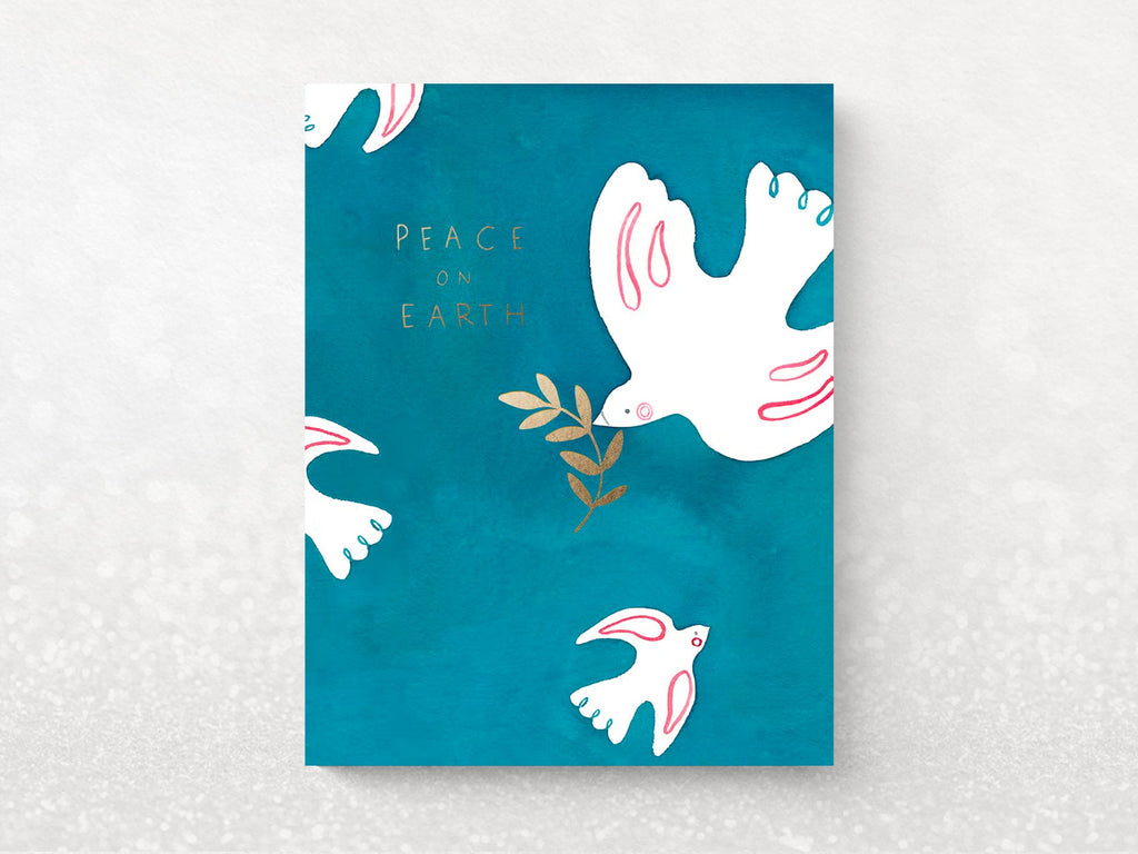 Peace Doves Holiday Cards - Set of 6