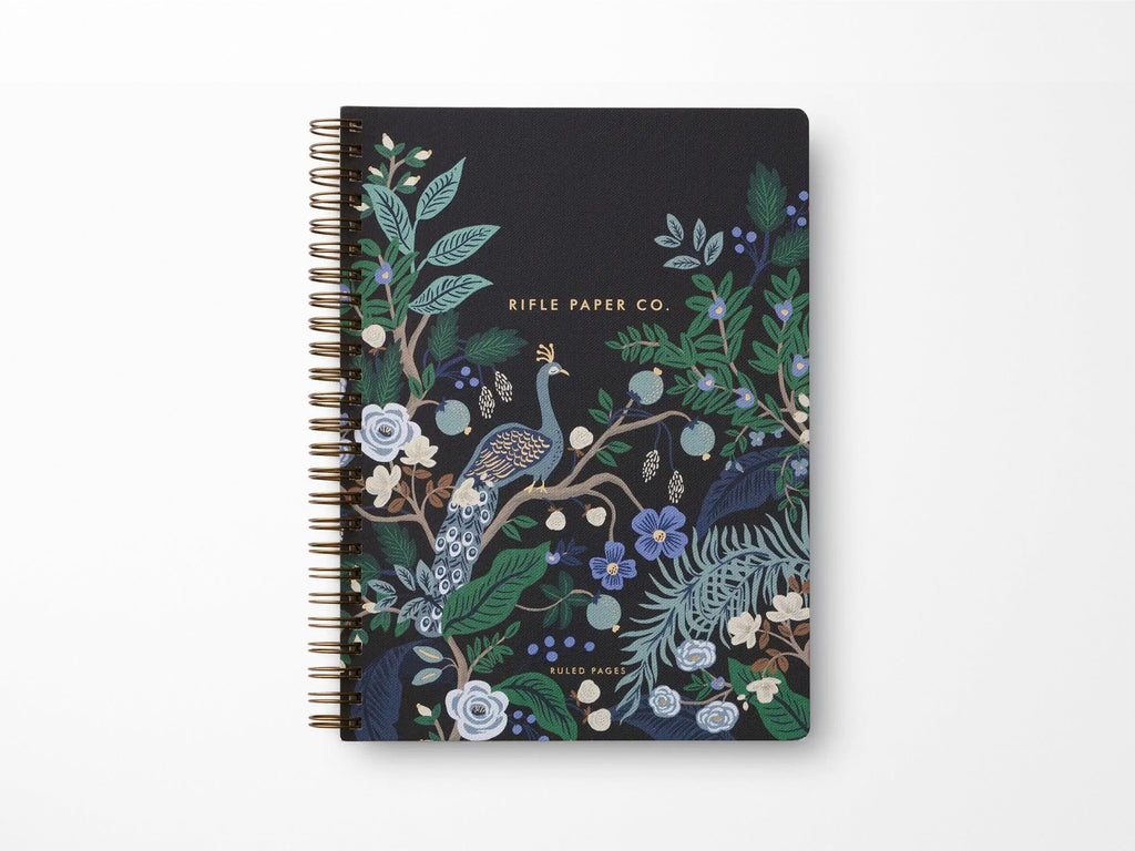 Peacock Spiral Notebook