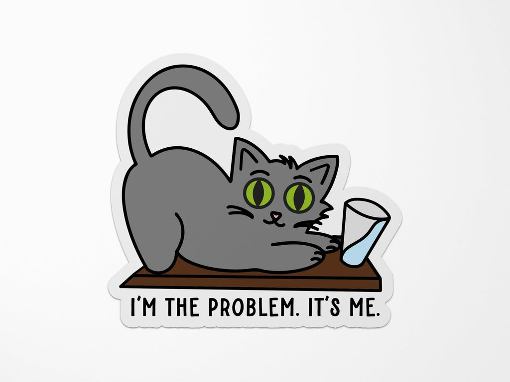 Problem Cat Swiftie Vinyl Sticker