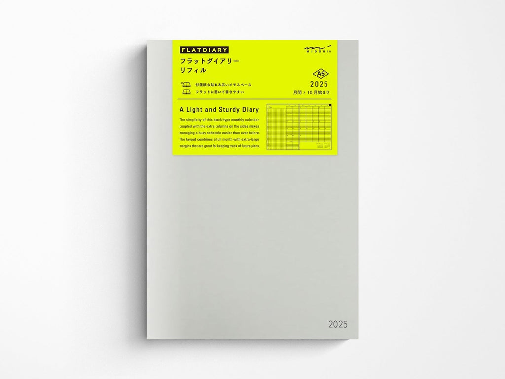 Refill for Midori Flat Diary 2025