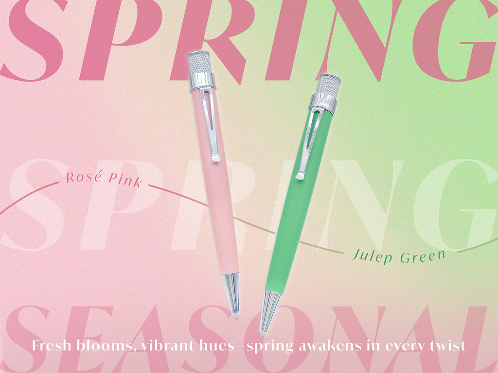 Retro 51 Tornado Spring Limited Rollerball Pens