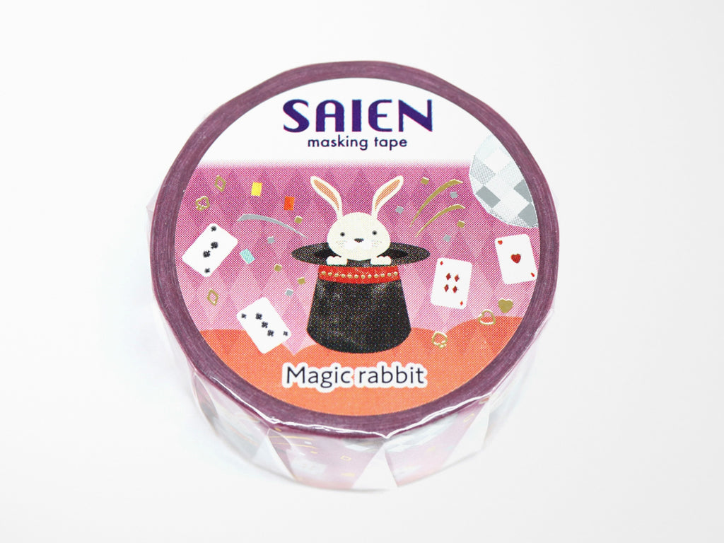 Saien Washi Tape - Magic Rabbit