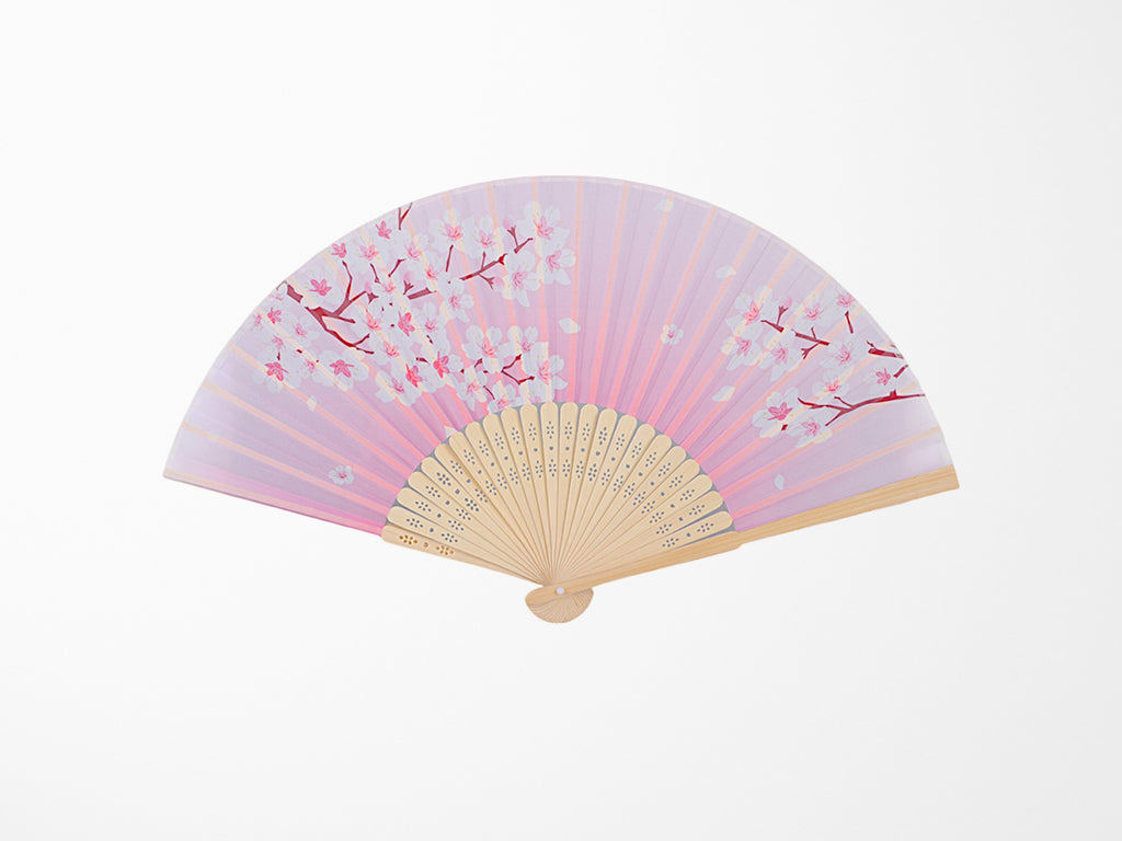 Sakura Cherry Blossoms Design Paper Folding Fan