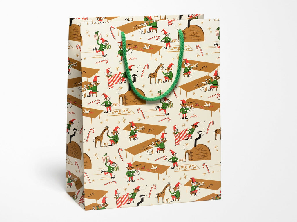 Santa's Workshop Large Gift Bag