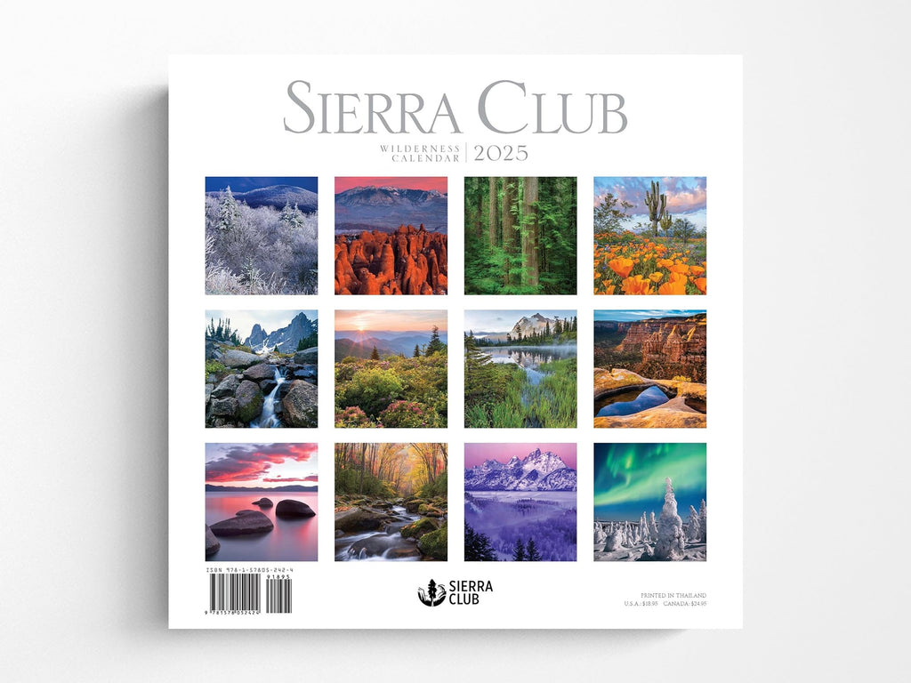 Sierra Club Wilderness Calendar 2025