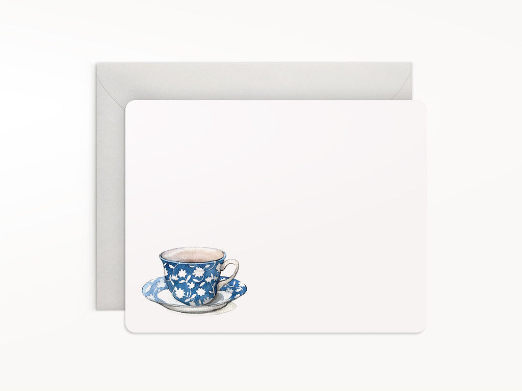 Spot of Tea Flat Notes Boxed Set of 8 Notecards