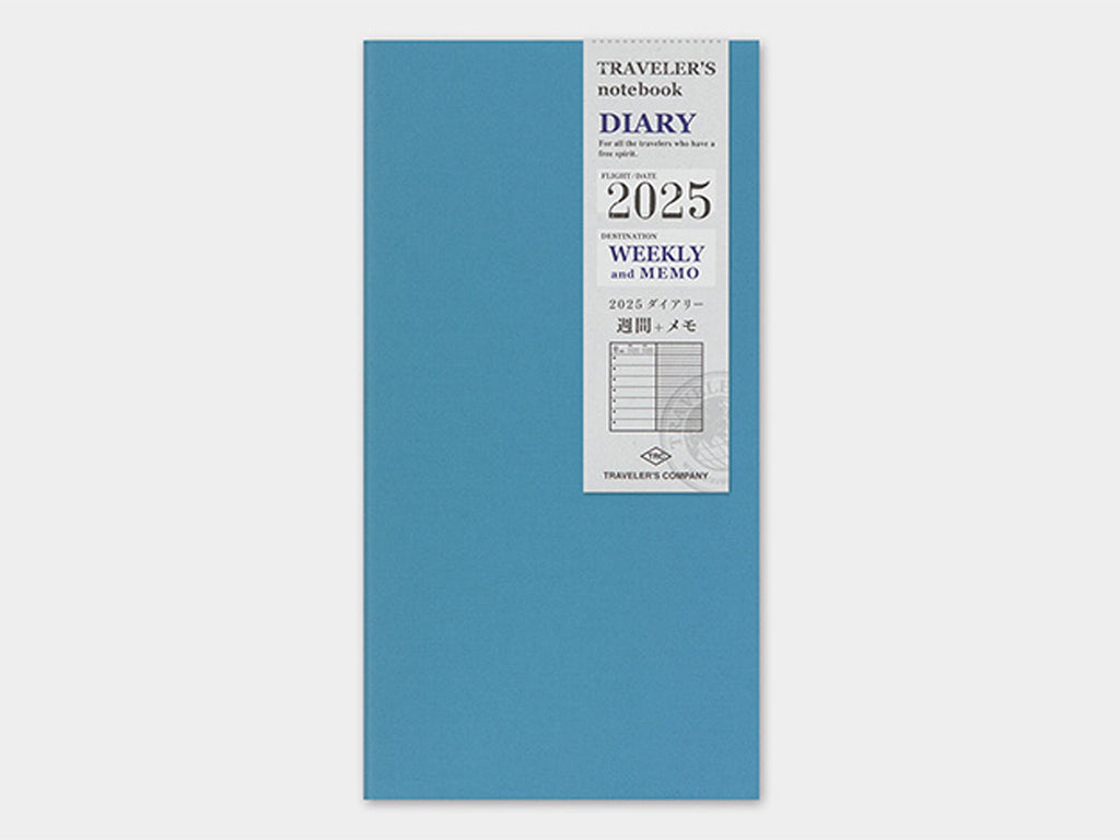 TRAVELER'S Notebook 2025 Weekly + Memo - Regular Size