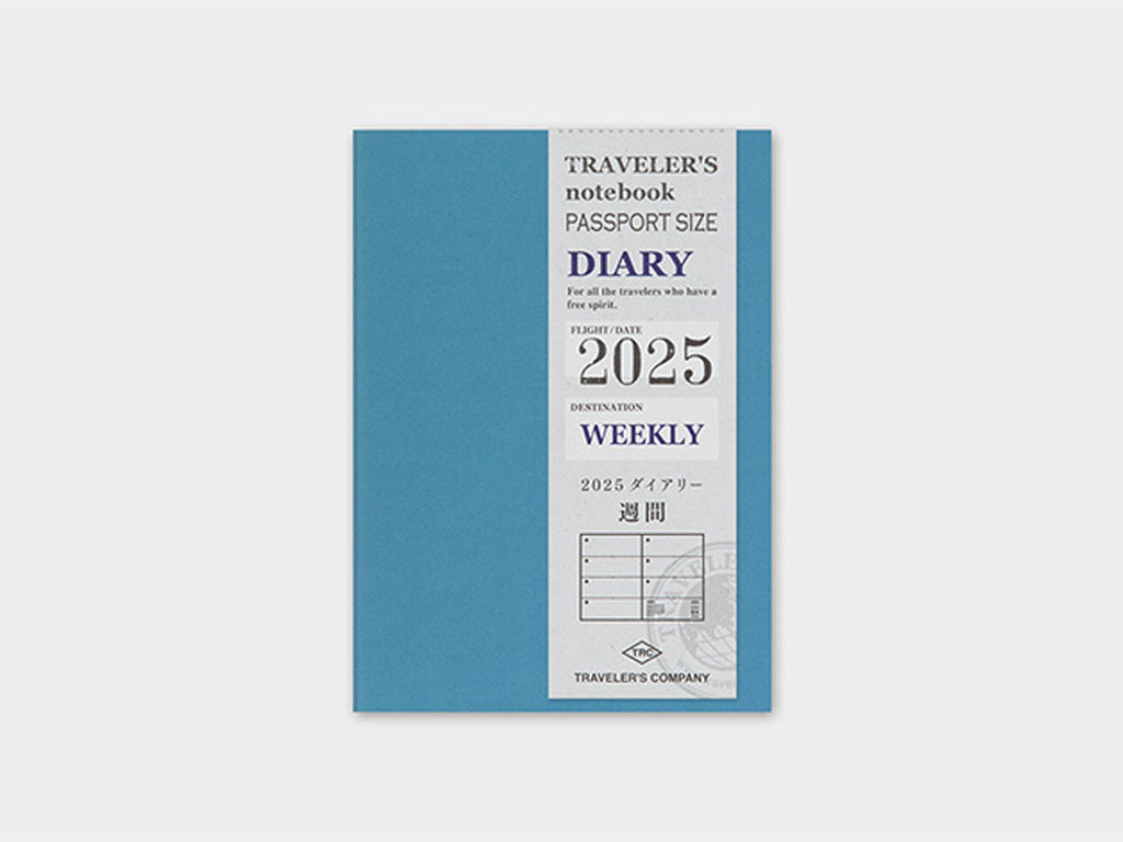 TRAVELER'S Notebook 2025 Weekly - Passport Size