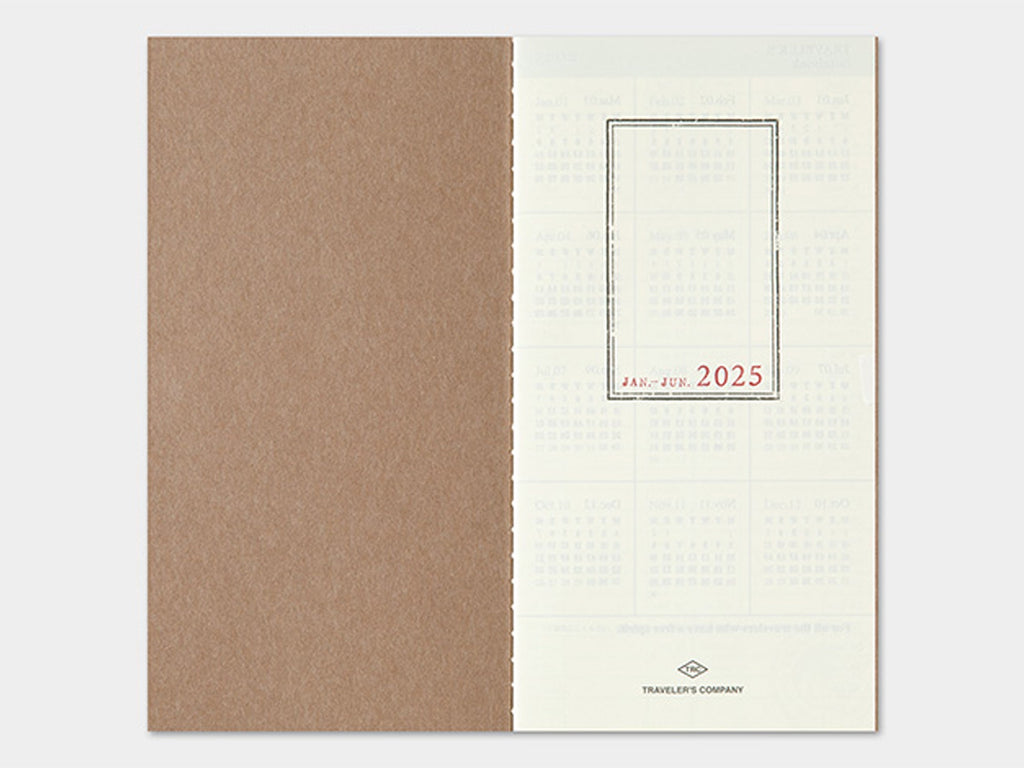 TRAVELER'S Notebook 2025 Weekly Vertical - Regular Size