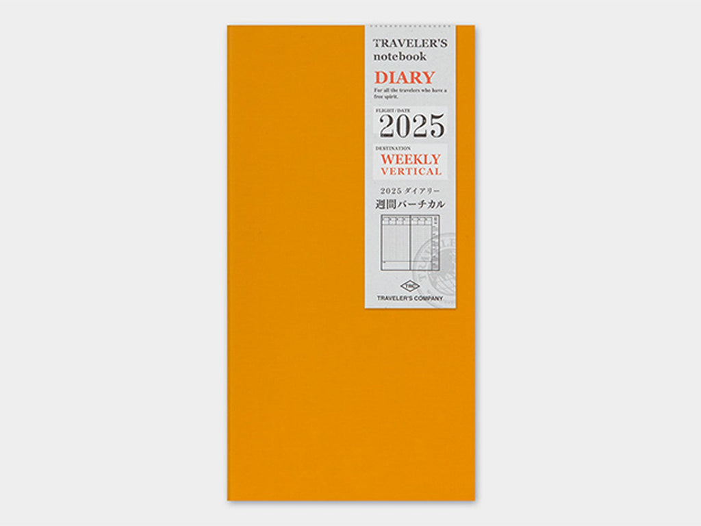 TRAVELER'S Notebook 2025 Weekly Vertical - Regular Size