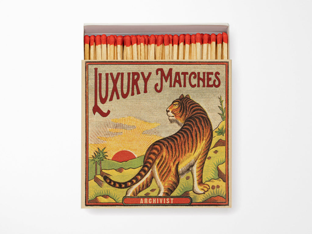 Tiger Matchbox