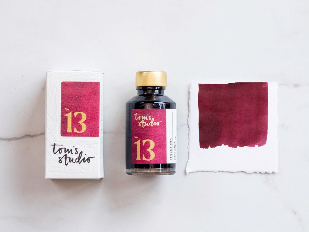 Tom's Studio Fountain Pen Ink - 13 Mulberry