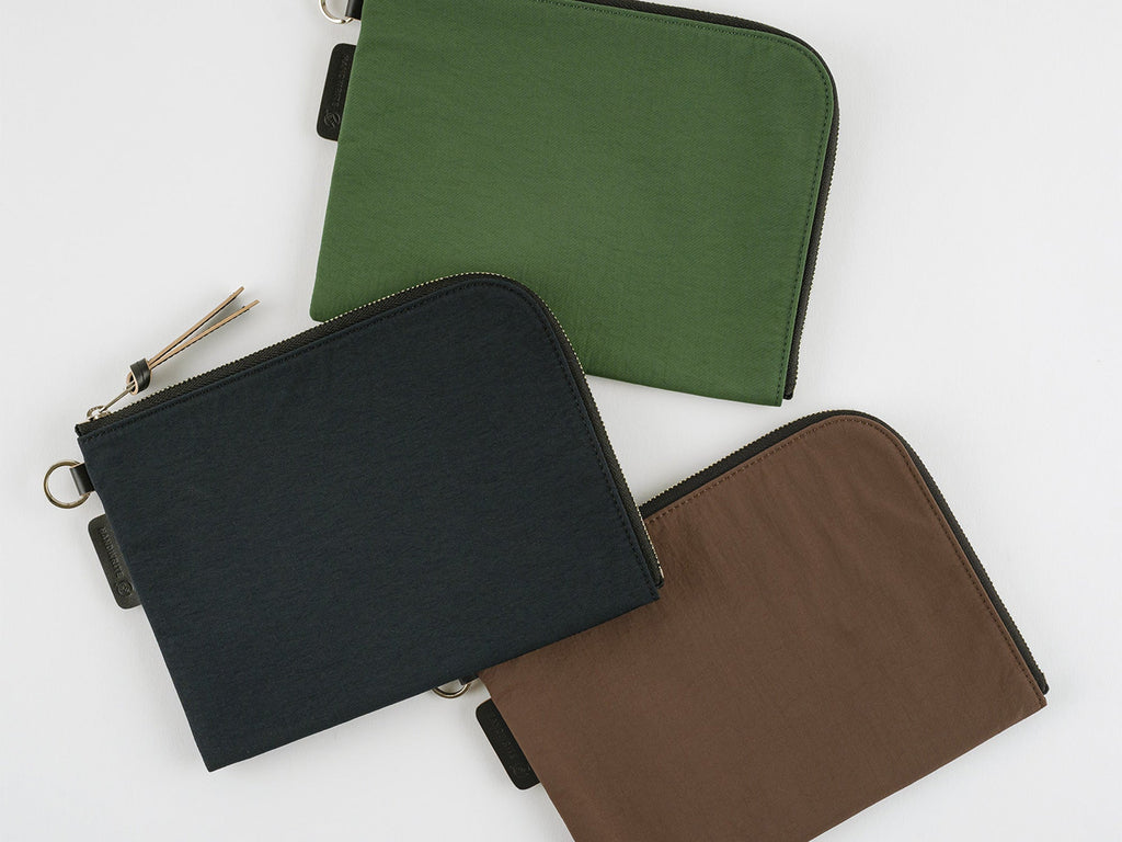 Tragen Flat Pouch - A5 Green