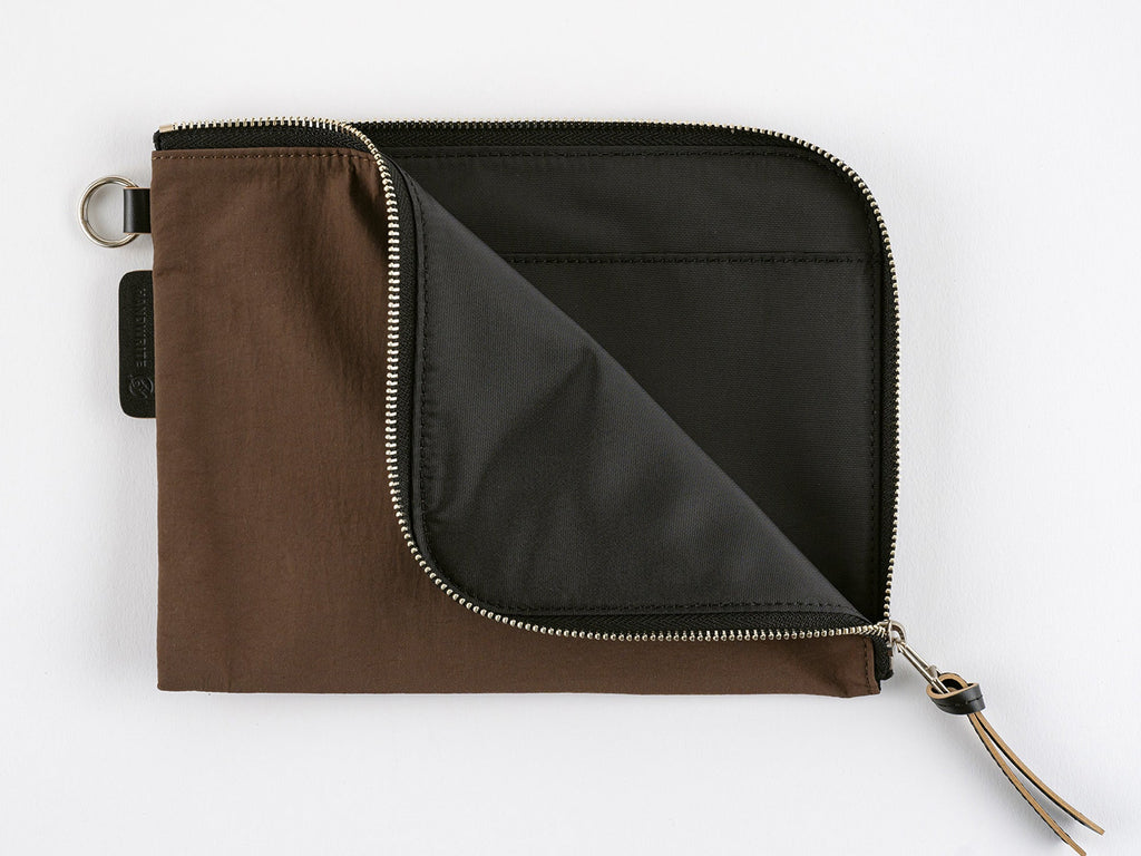 Tragen Flat Pouch - A6 Brown