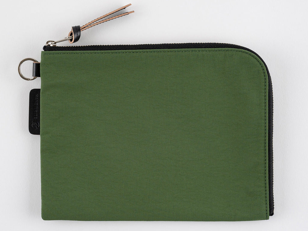 Tragen Flat Pouch - A6 Green