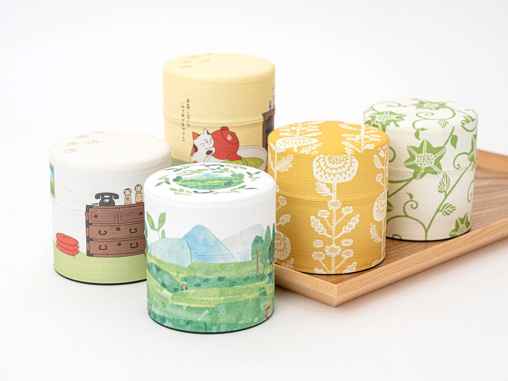 Washi Tea Canister