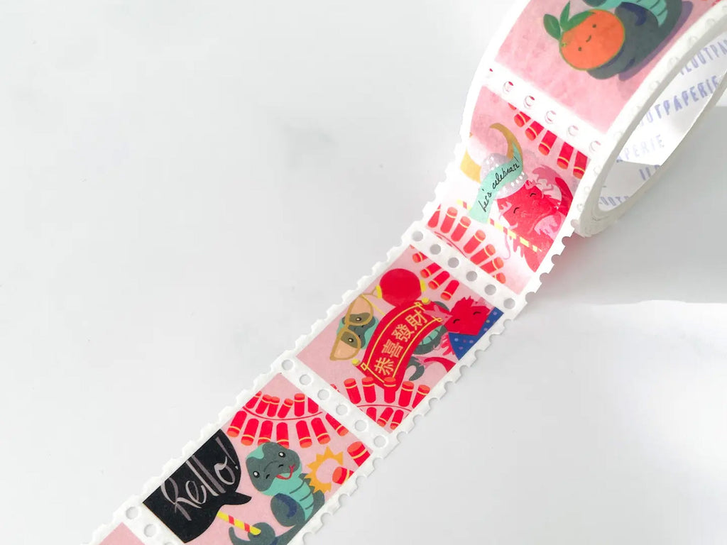 Year of the Snake! Photobooth Stamps Washi Tape