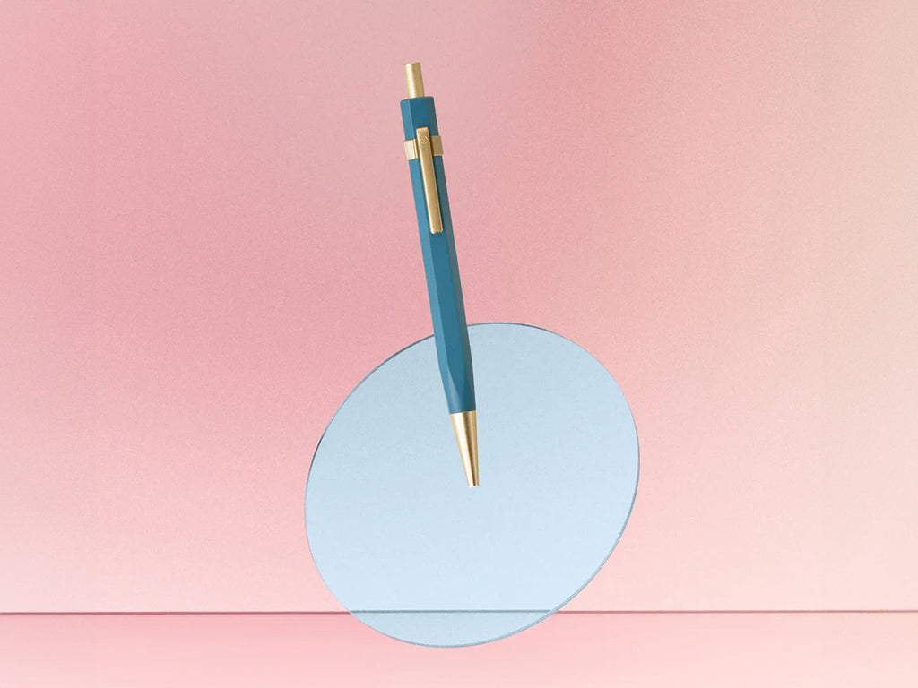 Ystudio Ocean Sustainable Ballpoint Pen - Sea Indigo