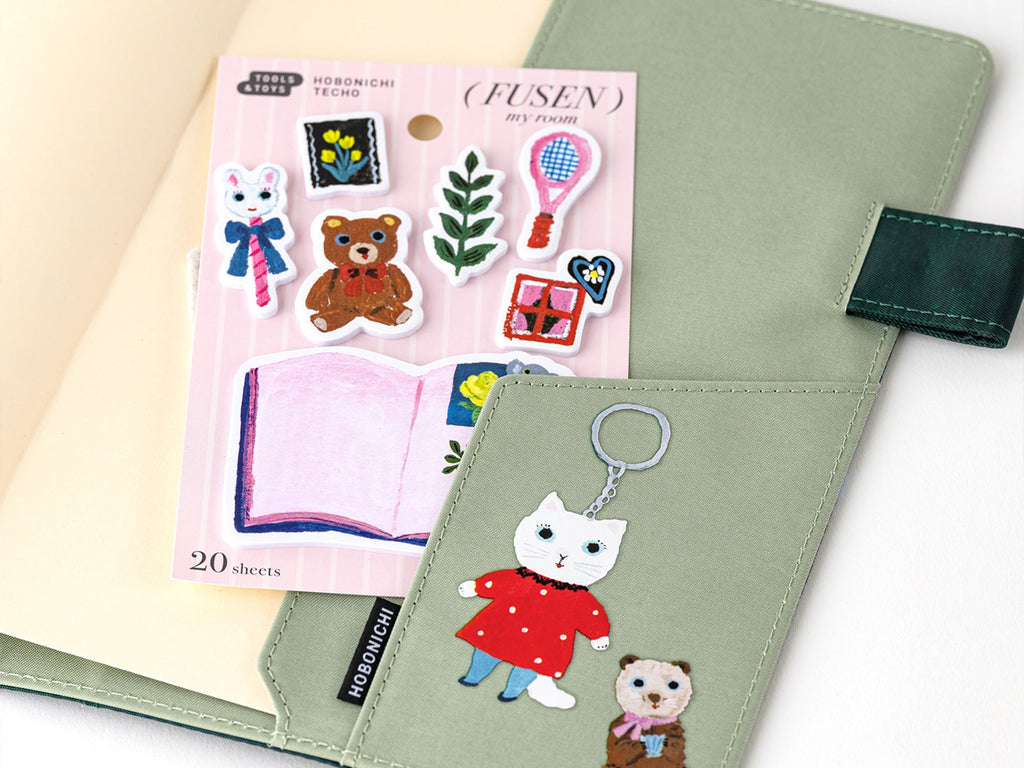 Yumi Kitagishi: Hobonichi Sticky Note Tabs - My Room