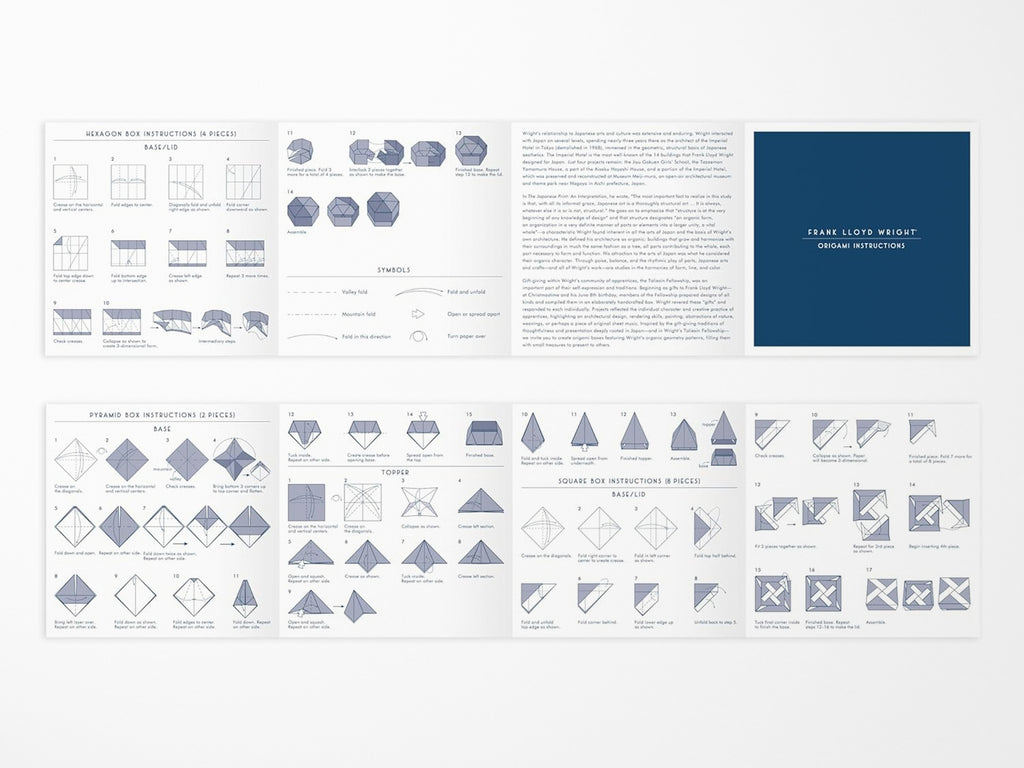 Frank Lloyd Wright Origami Kit