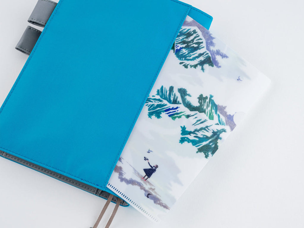 iyo okumi: Hobonichi Clear Folder Set of 2 for A5 Size