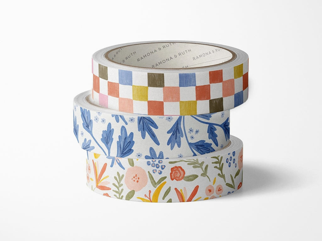 Garden Tapestry Washi Tape | Boxed Set of 3