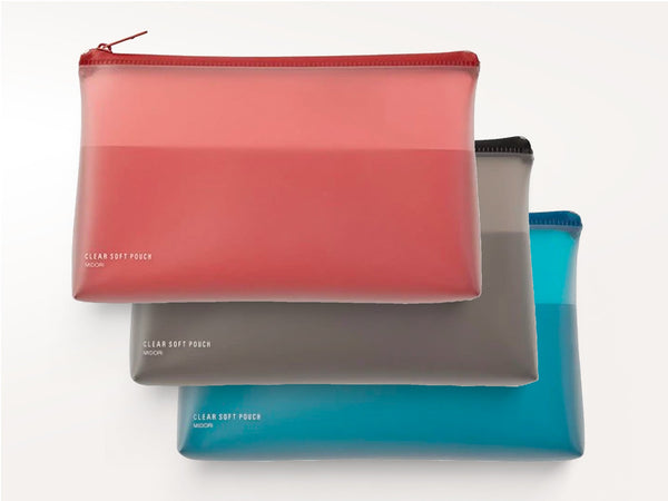 Midori Clear Soft Pouch – Jenni Bick Custom Journals