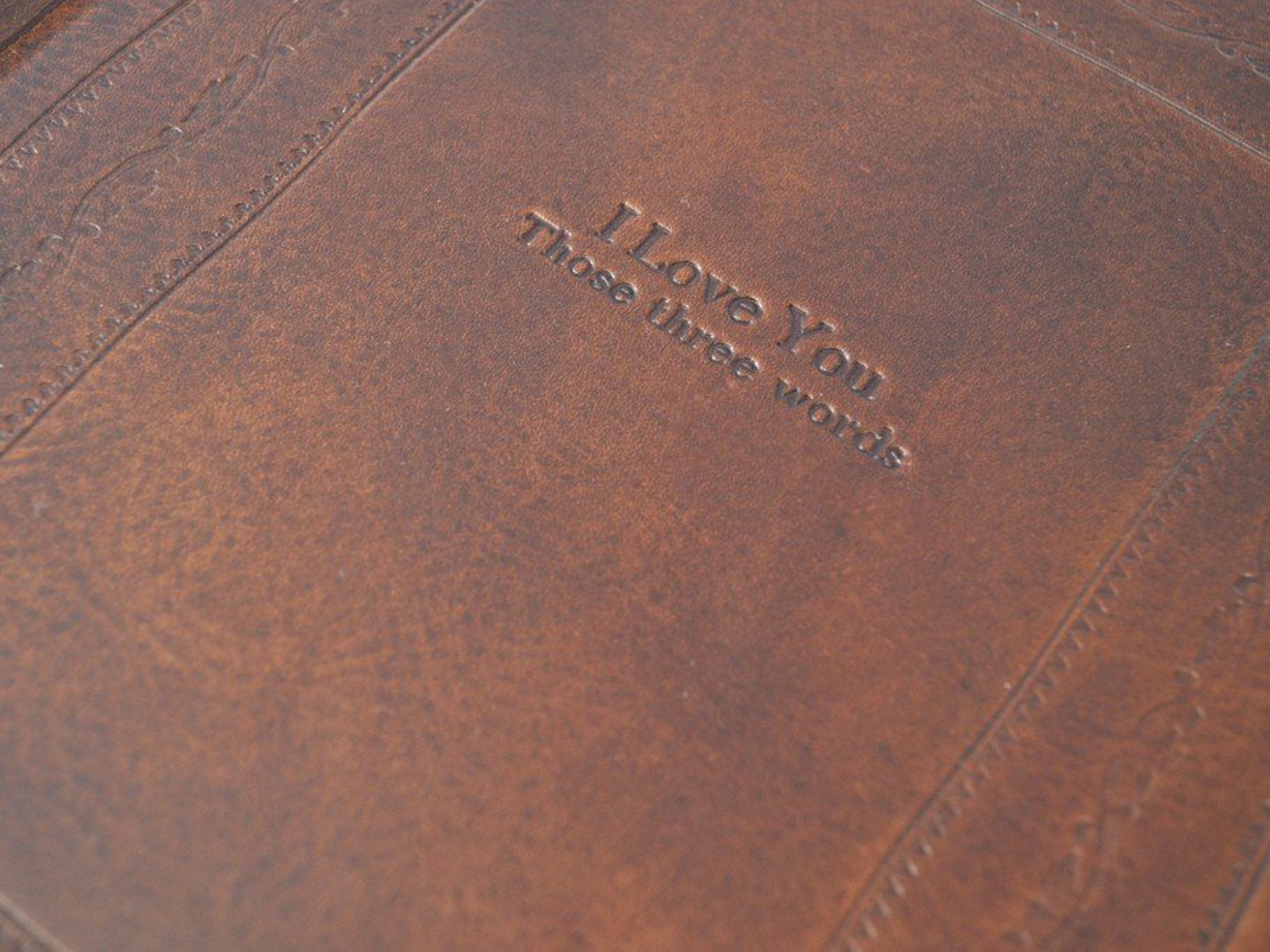 Villaggio Italian Leather Photo Album – Jenni Bick Custom Journals