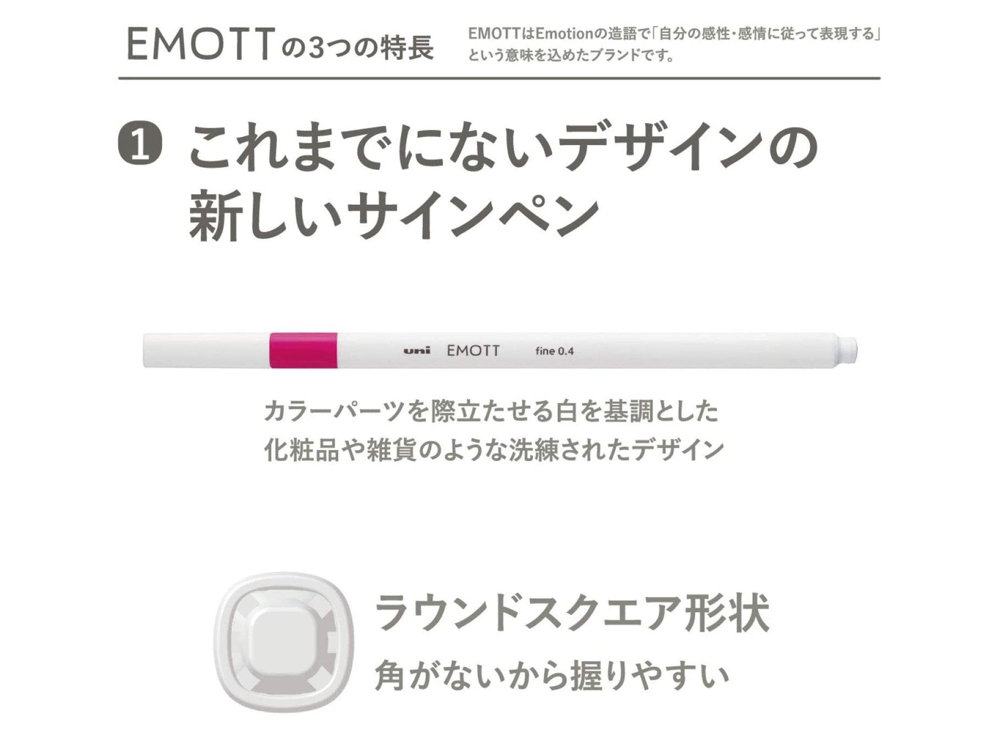 Emott 0.4mm Fineliner 10-Pen Set #2
