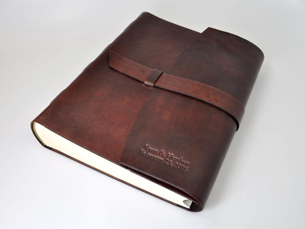 Villaggio Italian Leather Photo Album – Jenni Bick Custom Journals