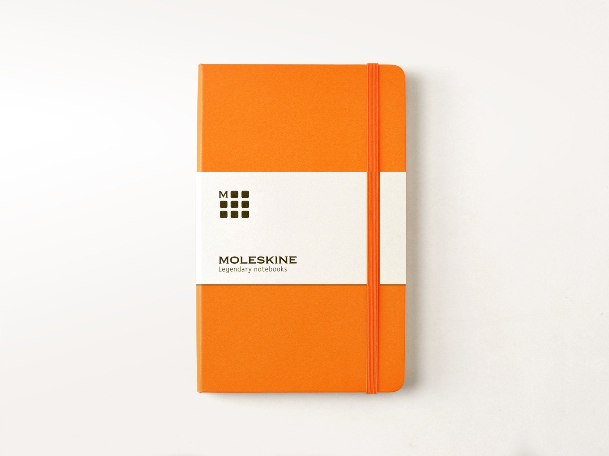 Moleskine Classic Hardcover Notebook - True Orange – Jenni Bick Custom  Journals