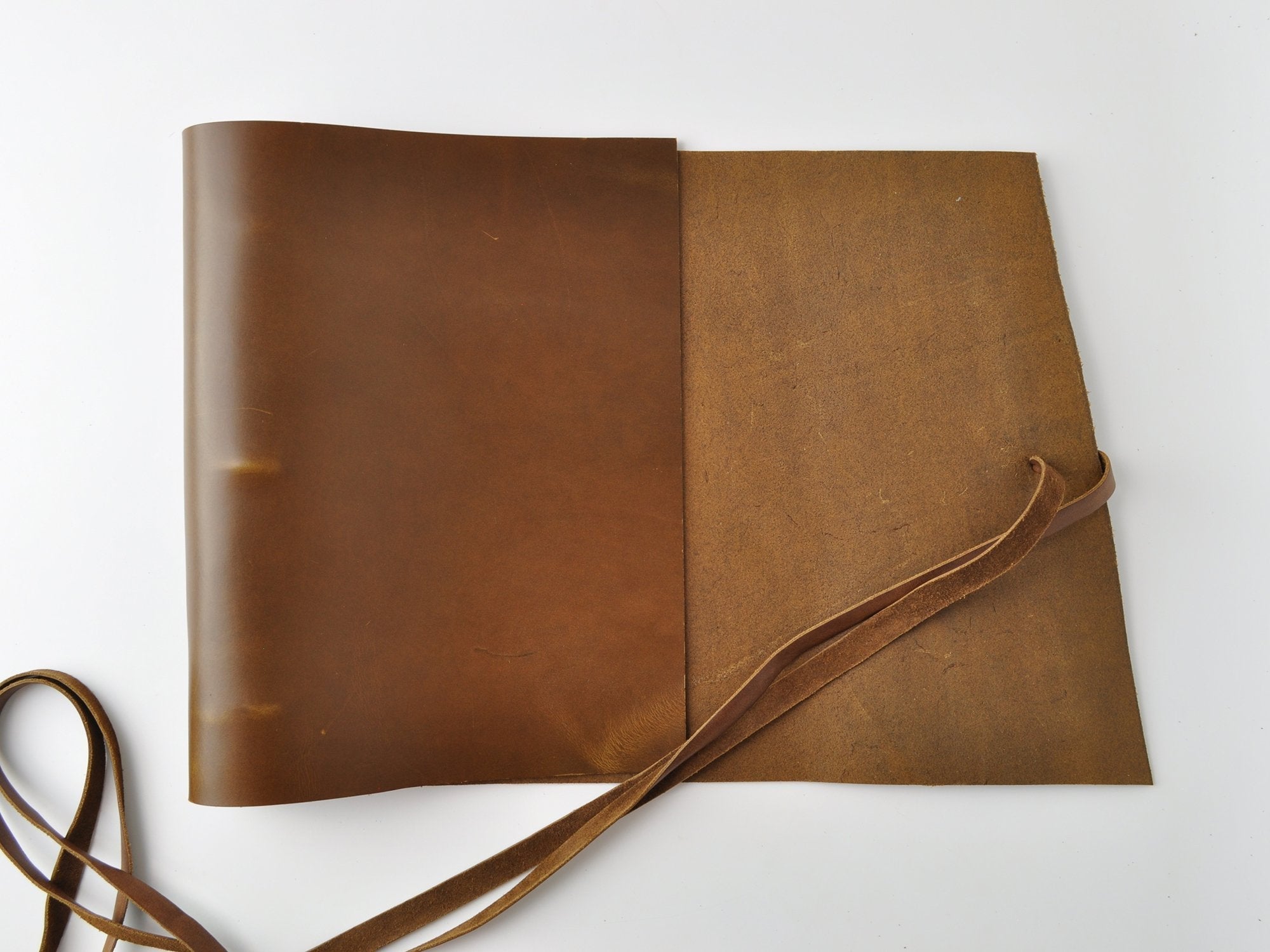 Woodsman Soft Leather 3 Ring Binder – Jenni Bick Custom Journals